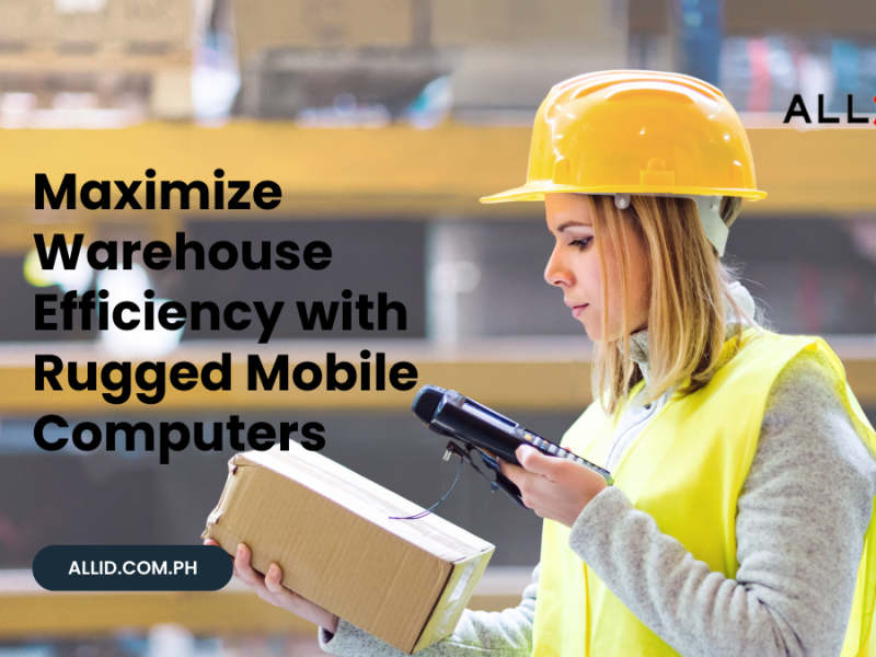 Maximize Warehouse Efficiency with Rugged Mobile Computers