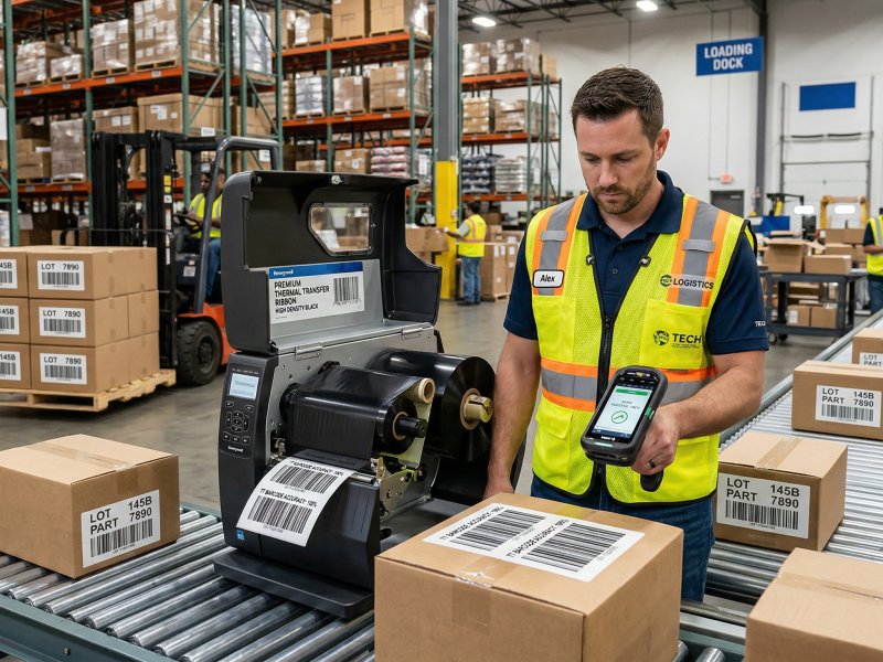 Improving Barcode Accuracy with Thermal Transfer Ribbons