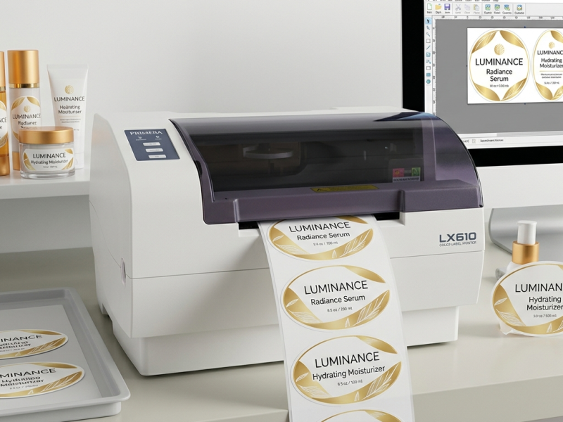 Color Label Printers for Skincare and Beauty Packaging